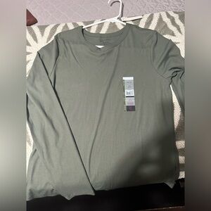 No Boundaries Olive Green Long Sleeve Top